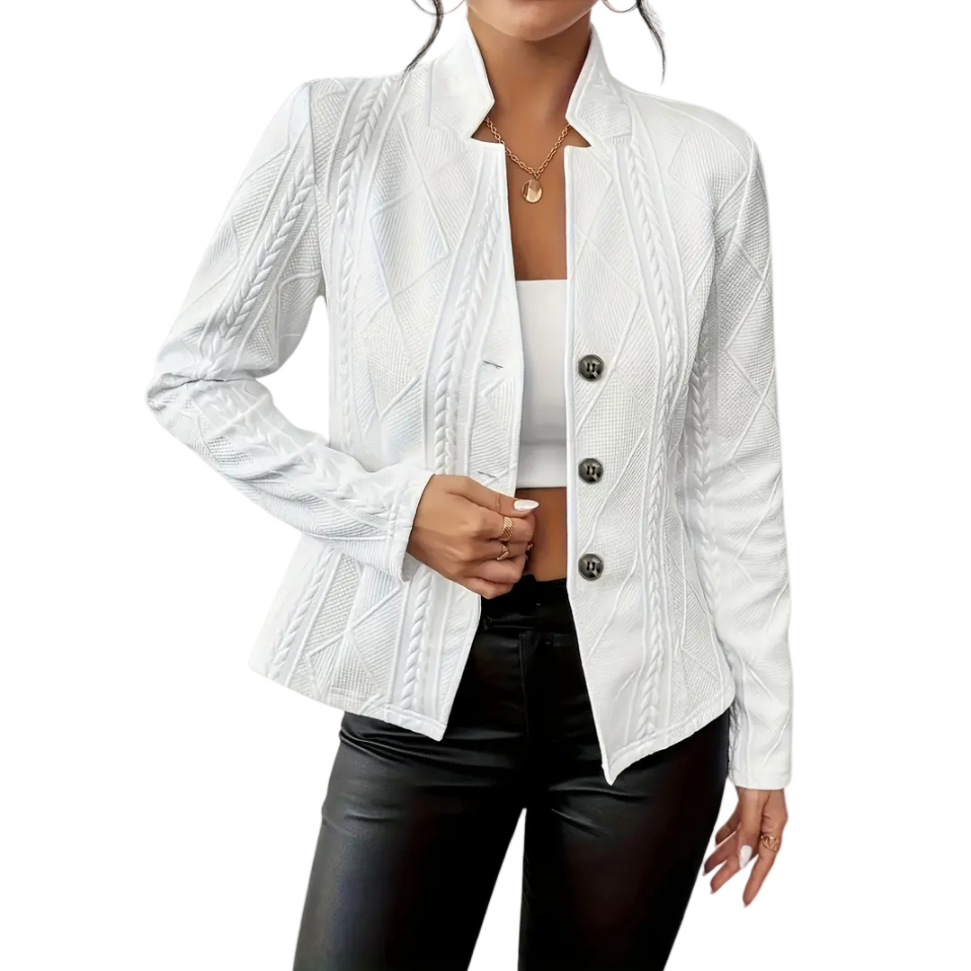 Femke Blazer met een elegante touch