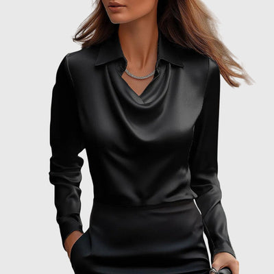 Clara Blouse met Luxe Glans