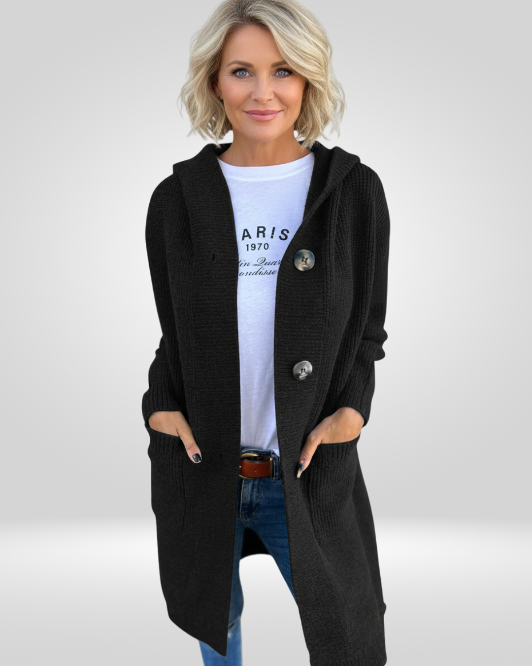 Mila Elegante lange vest