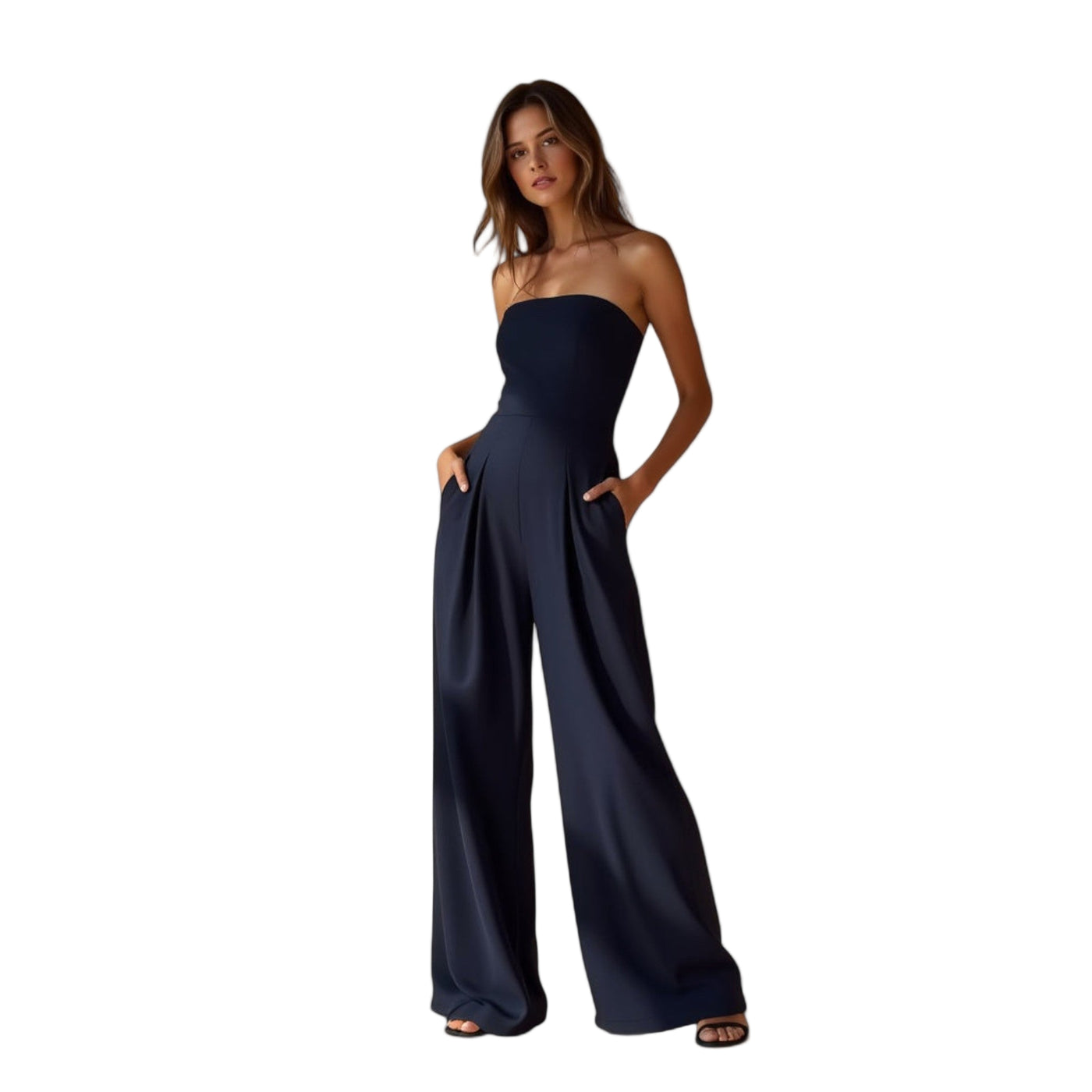 Amélie Elegante Strapless Jumpsuit