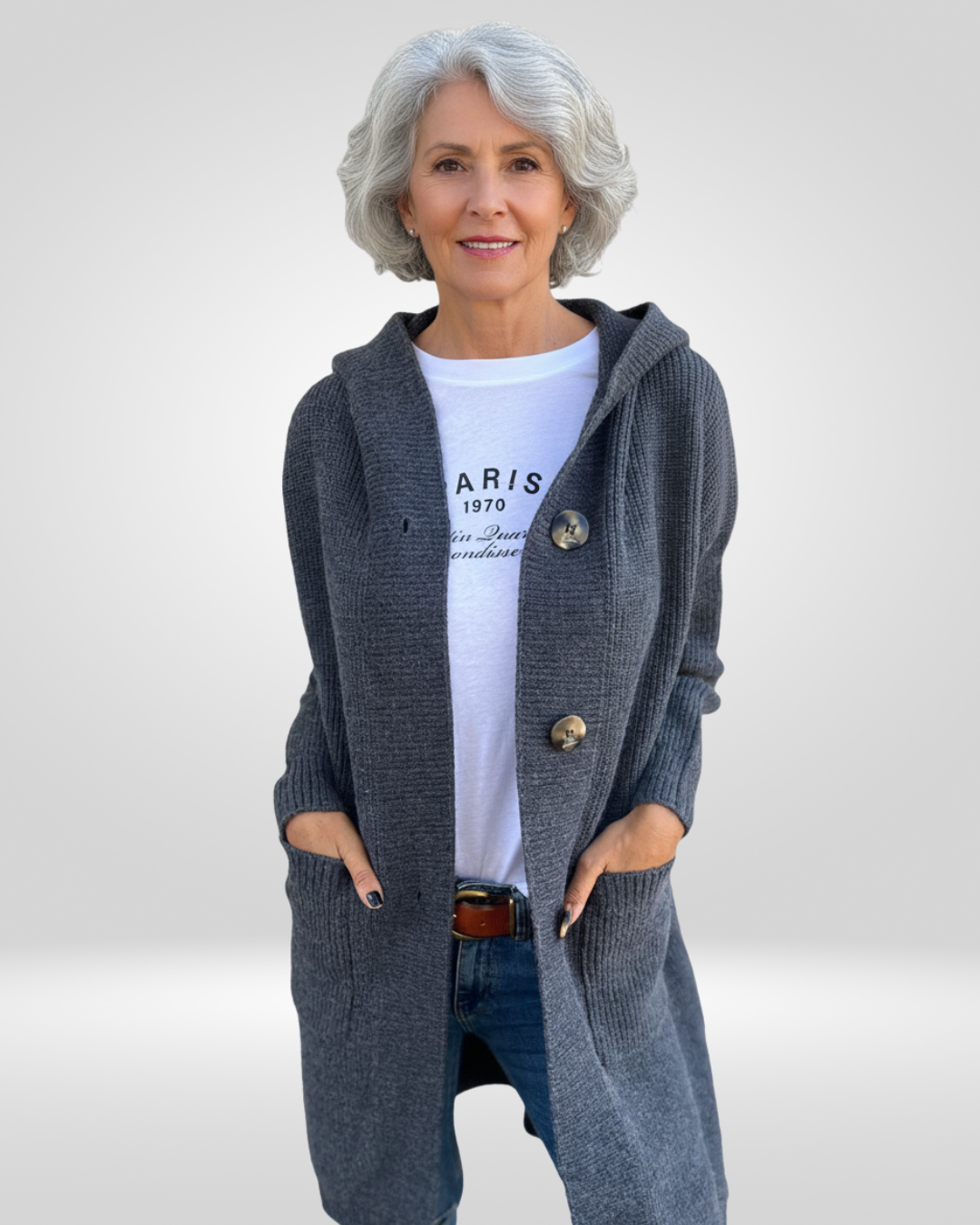 Mila Elegante lange vest