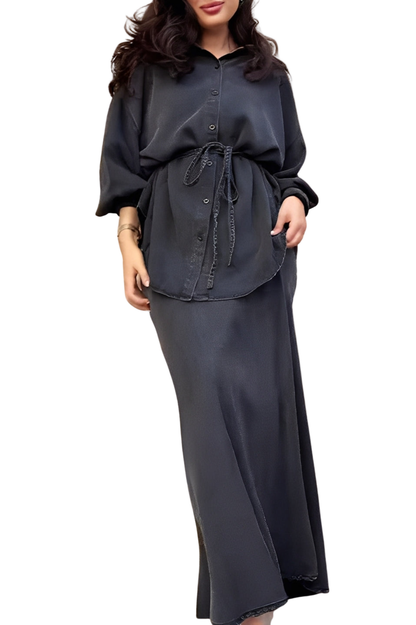 Nora Blouse & Rok Set – Voor Lente tot Herfst