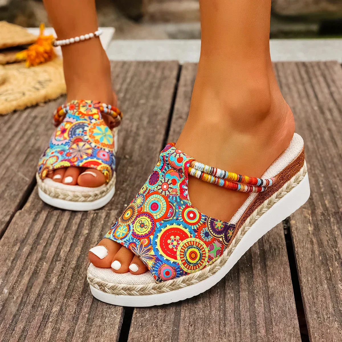 Karina Janeiro Wedgesandalen