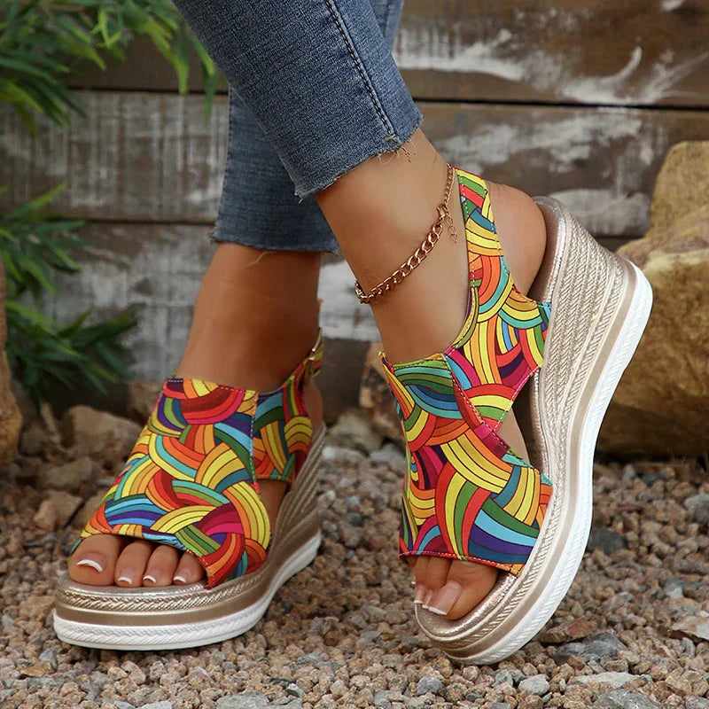 Karina Janeiro Wedgesandalen