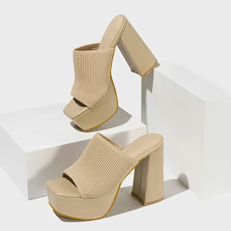 Mabel Block Heels