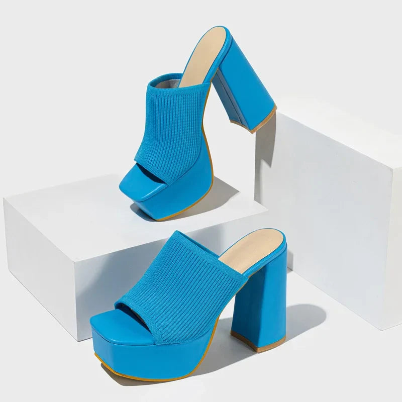 Mabel Block Heels