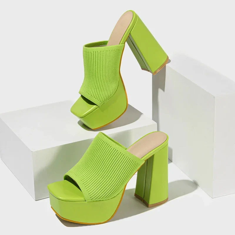 Mabel Block Heels
