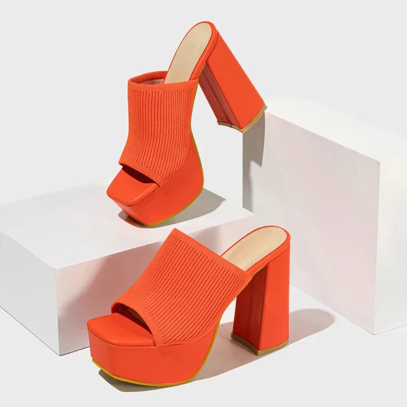 Mabel Block Heels