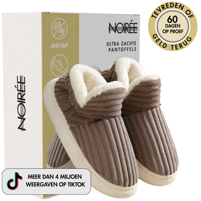 NOIRÉE - Ultra-comfortabele unisex pantoffels
