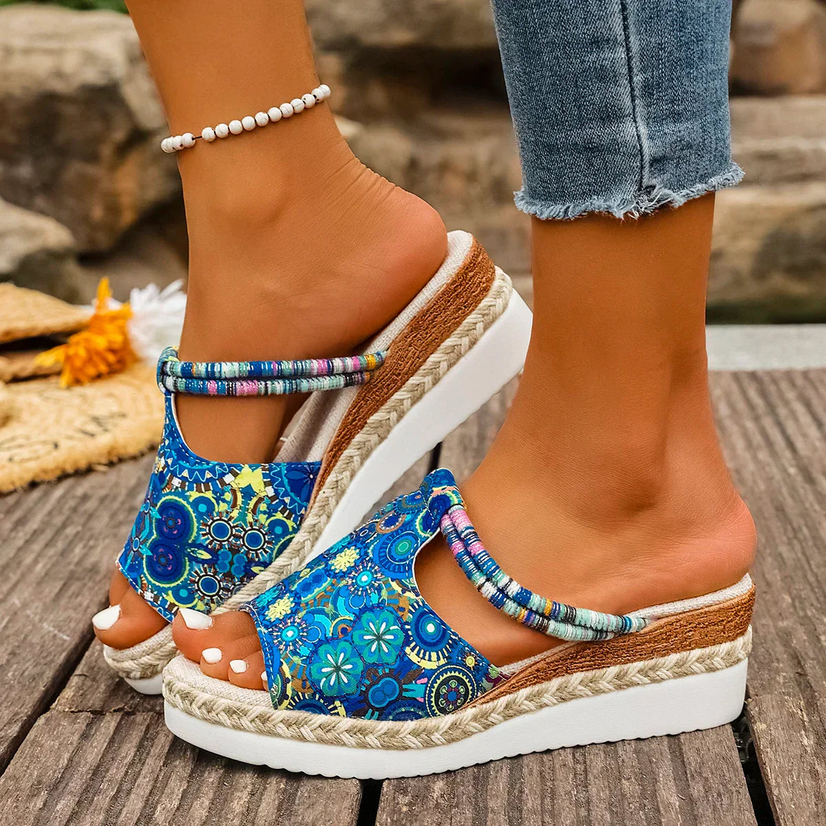Karina Janeiro Wedgesandalen
