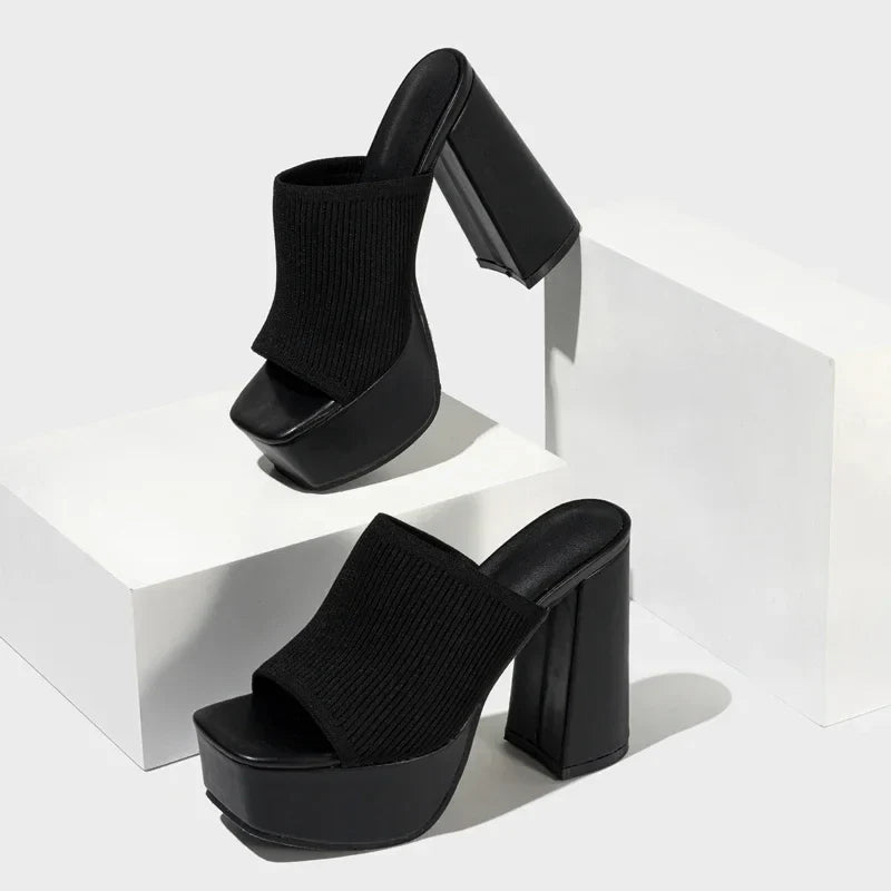 Mabel Block Heels