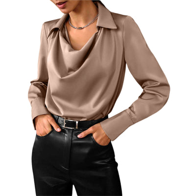 Solina blouse met col
