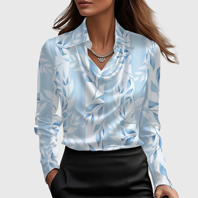 Clara Blouse met Luxe Glans