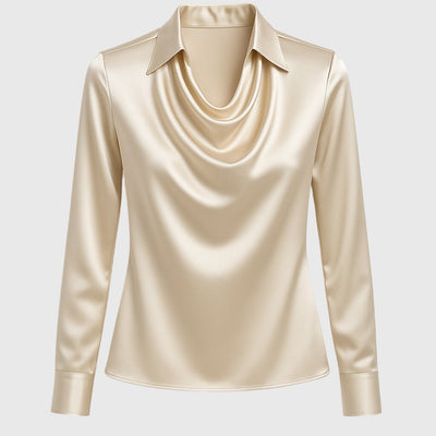 Clara Blouse met Luxe Glans