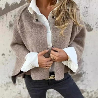 Jacqueline wollen jas