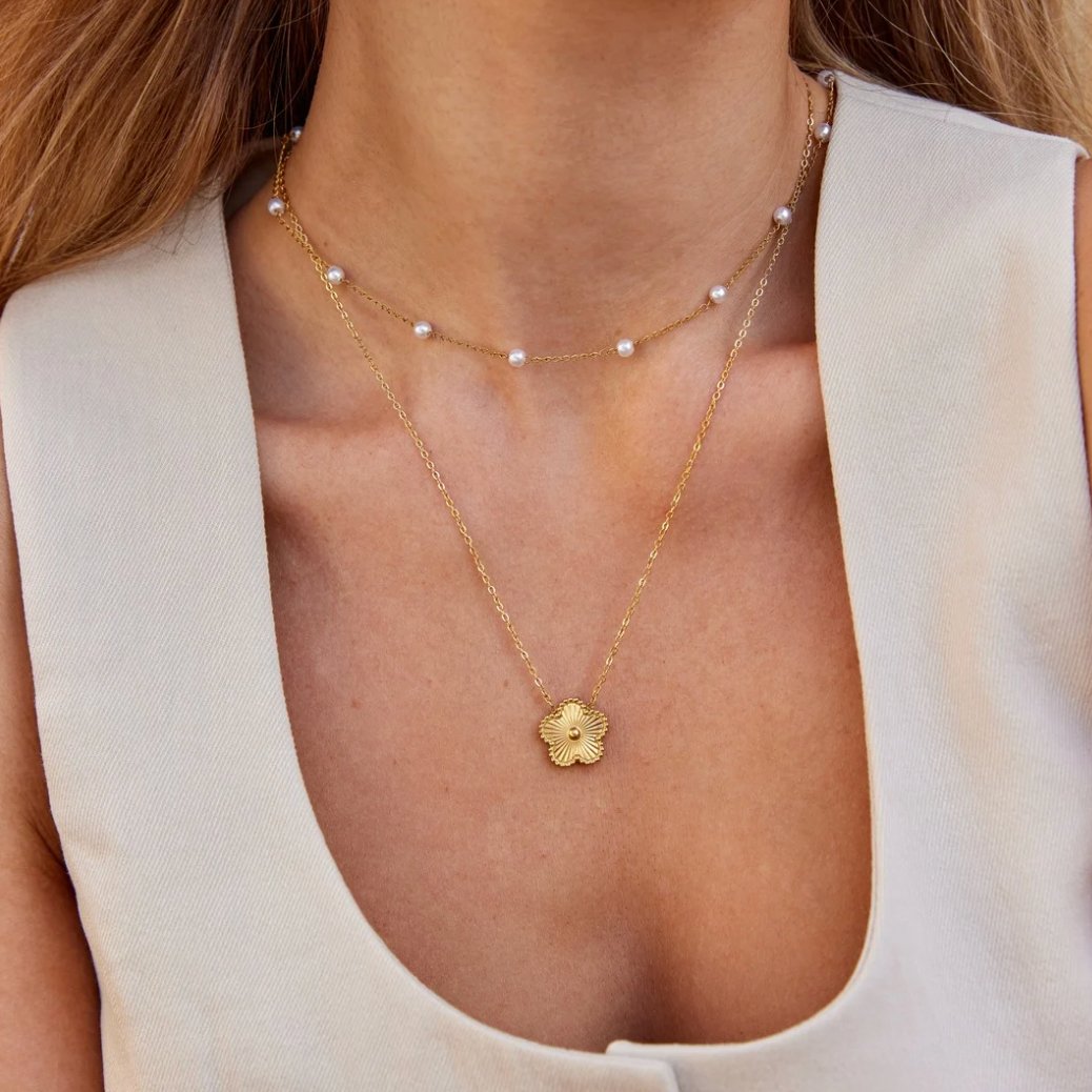 Elegante parelketting