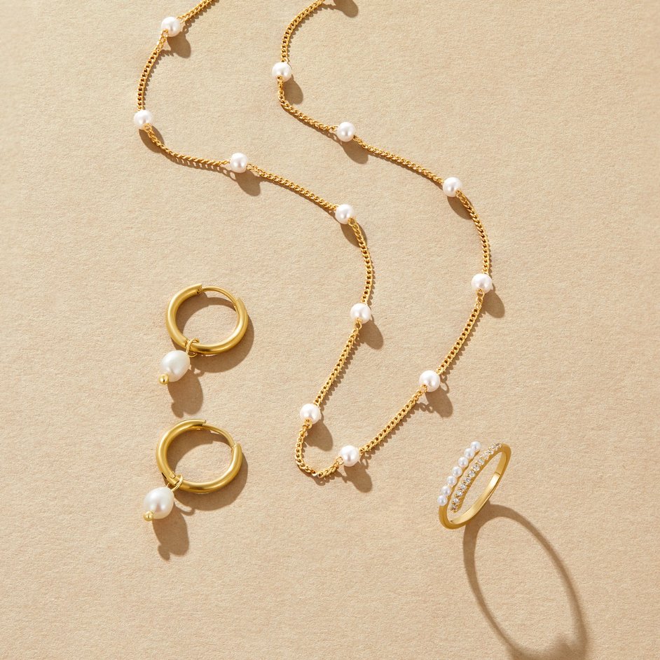 Elegante parelketting